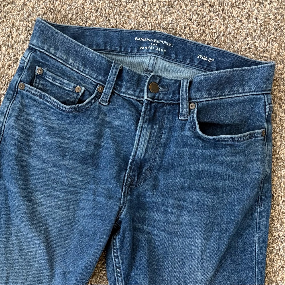 Banana Republic Men’s Travel Jean‎ 29x30 (Altered to 29x28)